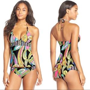 NWT TRINA TURK Set: 4 top 14/12 bot garden paisley